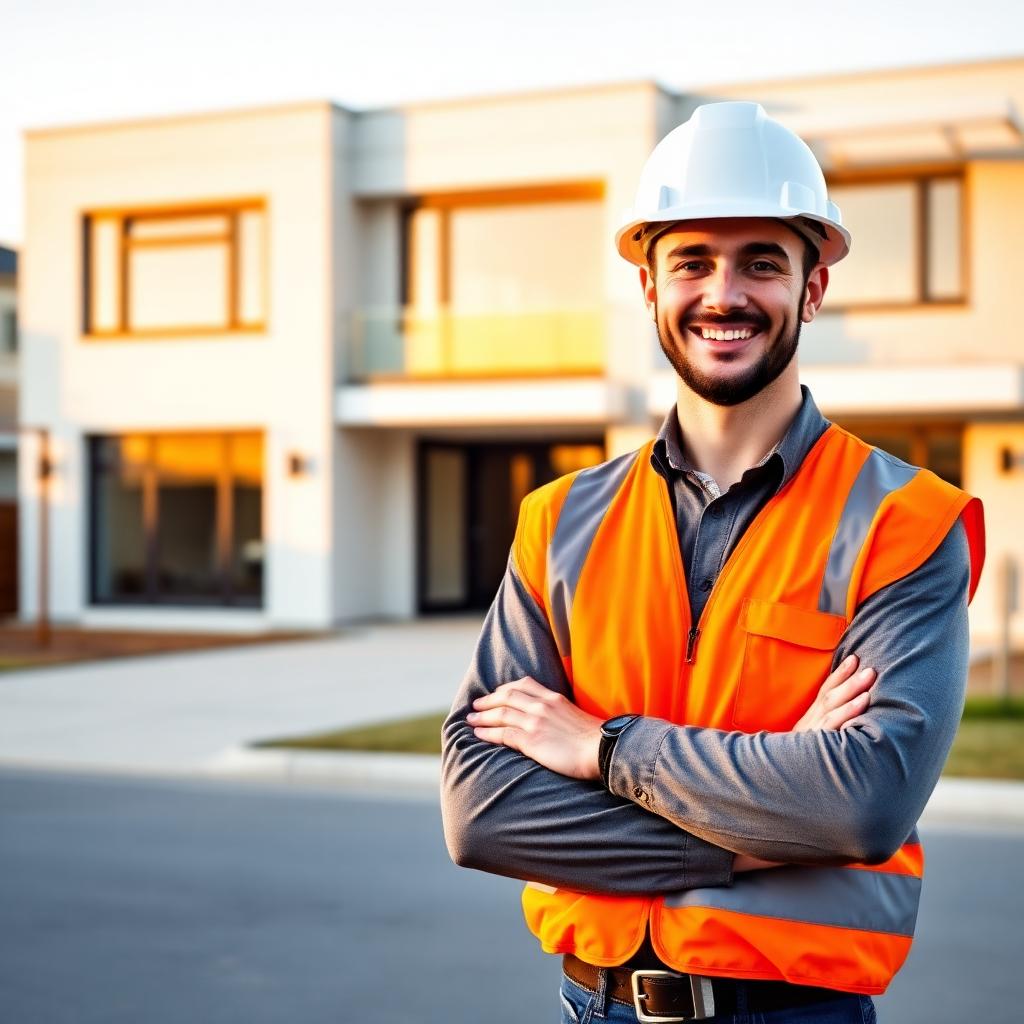 Engenheiro civil e mestre de obra